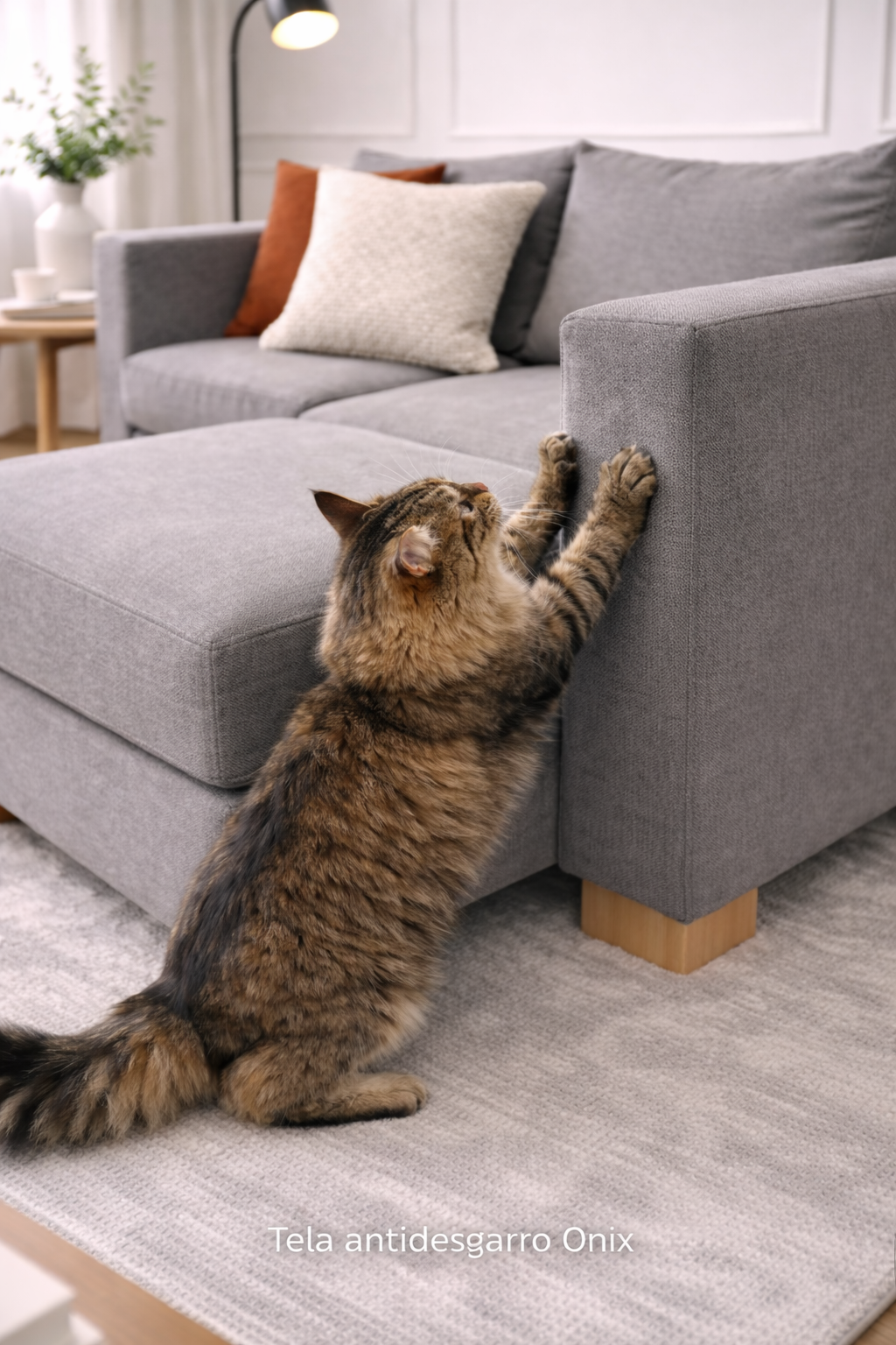 Esquinero Roma con diseño moderno, confort diario y patas aluminio ambiente de livingEsquinero Chesterfield con diseño moderno, confort diario y patas aluminio ambiente de living