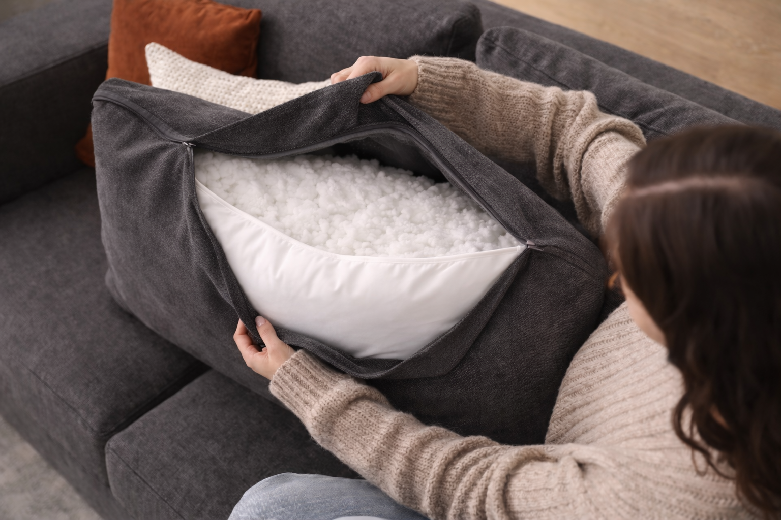 Esquinero Roma 3c - Almohadón Entero - Imagen 5