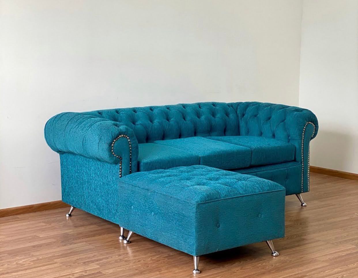 Esquinero Chesterfield - Camastro móvil - Imagen 2